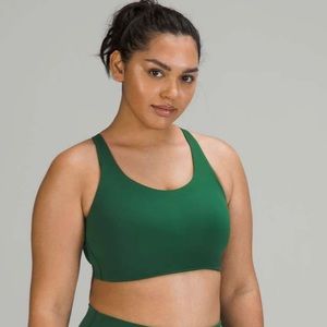 Lululemon NWT Energy Bra Everglade Green High Support 36C